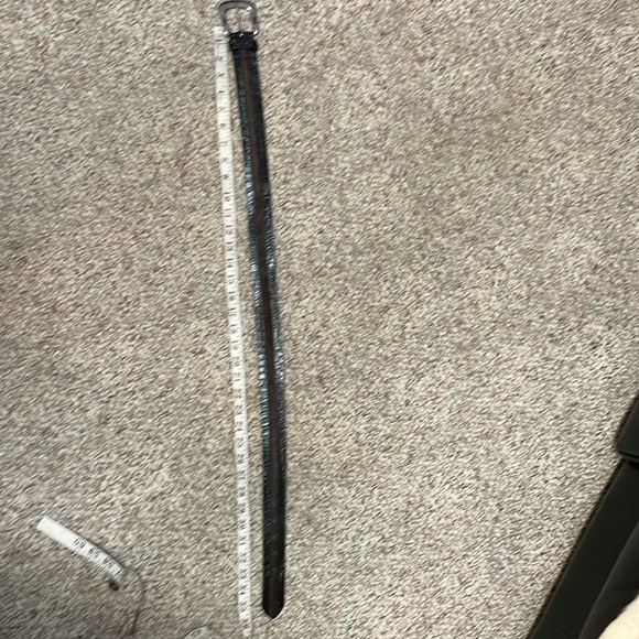 New Rolfs leather/fur belt - Picture 4 of 4